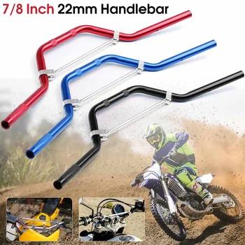 

Aluminum 22mm 7/8" Handlebar Handle bar for ATV CRF KLX TTR BBR KAYO BSE 50cc 70cc 110cc 125cc 140 150 160cc Dirt Pit Bike