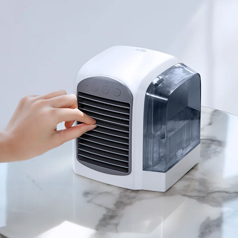 Portable air-conditioner cooler portable air-conditioner water-cooled fan USB office desktop handheld water-cooled fan