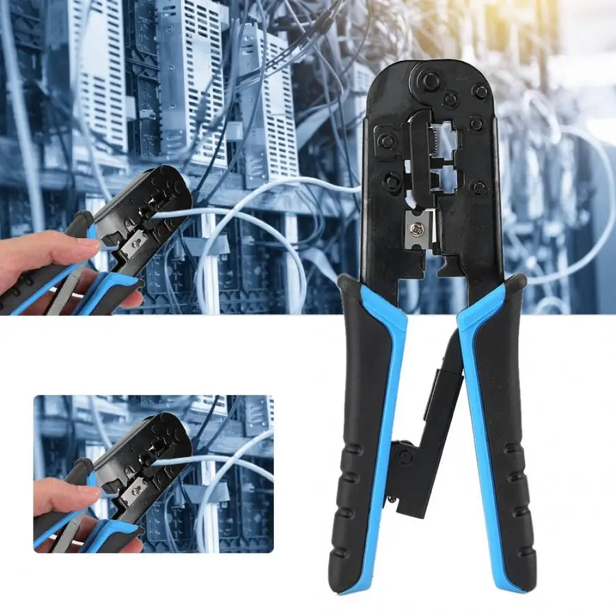 rj45 rj12 rj11  crimper Modular Crimping Stripping Tool Network Cable Cutter Pliers for RJ45 RJ12 RJ11