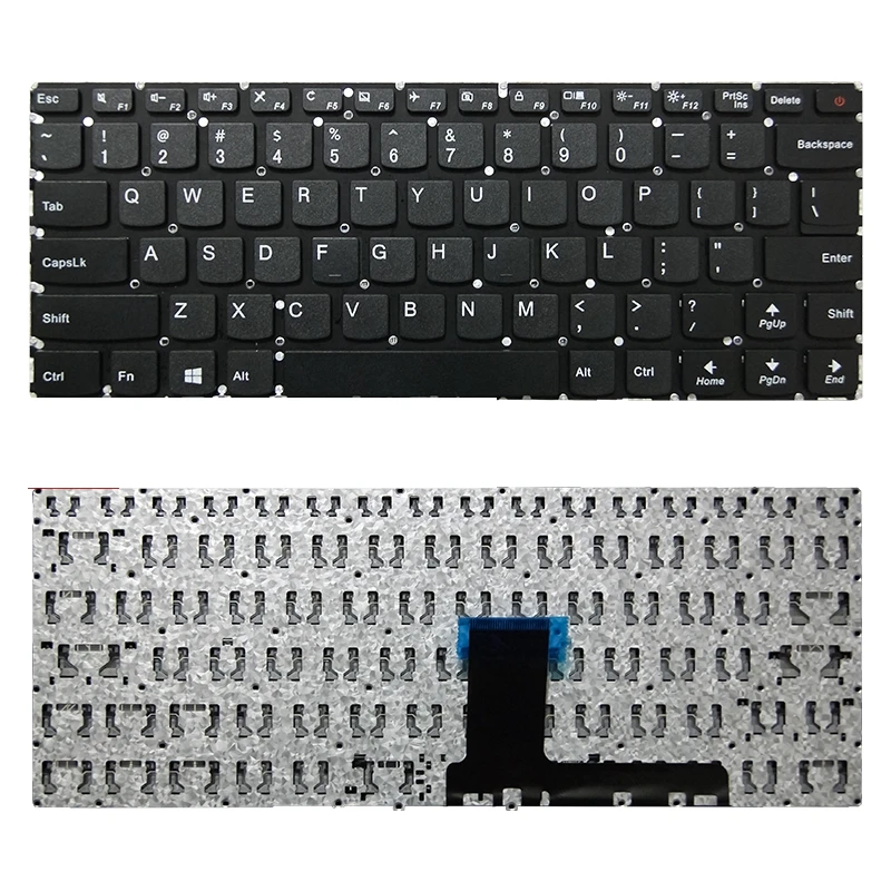 Teclado para Laptop em Inglês para Lenovo Tabletes Sementes de 11014 e 310-14 Americano Novo Teclado de substituição - Imagem 2