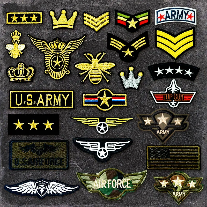 TOP GUN ARMY WING distintivi di stoffa Mend decorare Patch Jeans borsa  cappello abbigliamento abbigliamento cucito decorazione Patch  Applique|decorative patches|applique patchcloth badges - AliExpress