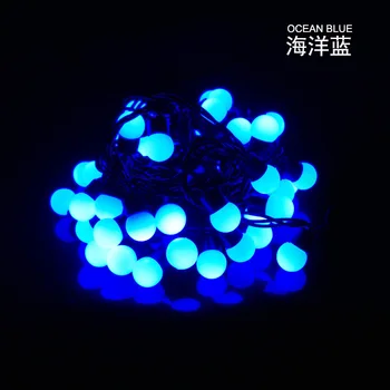 

Christmas LED Bulb Lamp 5 M Outdoor Waterproof Colorful Lights Christmas Tree Decorative String Lights Colorful Light