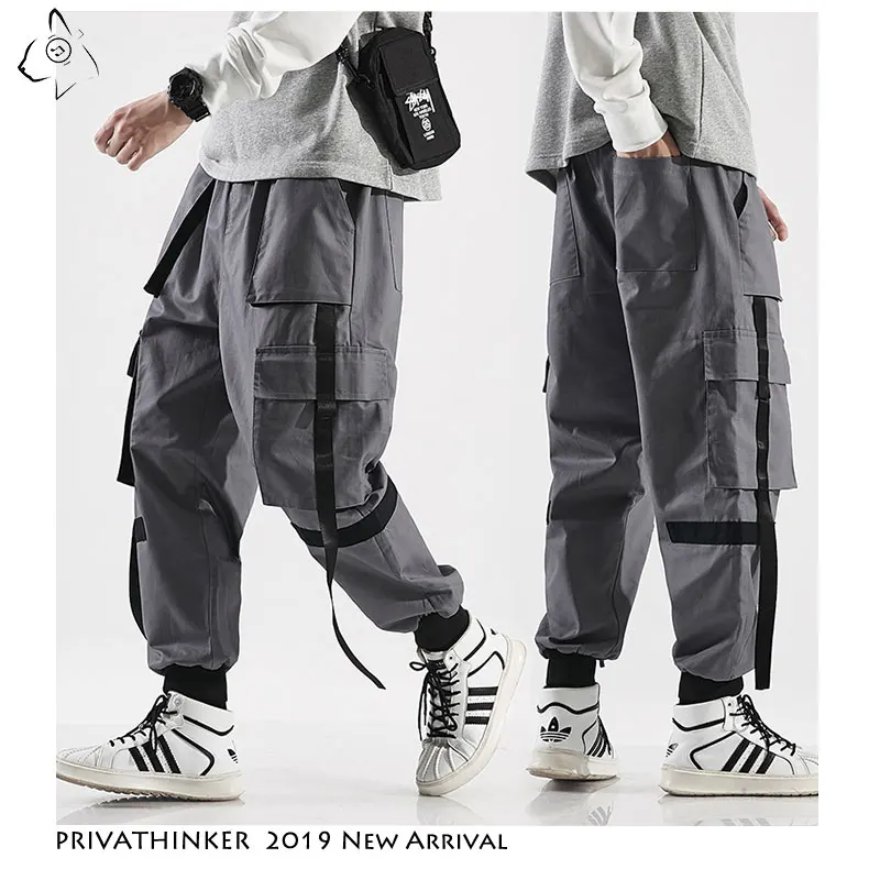Privathinker мужские японские Свободные Штаны, мужские s осенние уличные джоггеры, шаровары, мужские хип-хоп корейские брюки оверсайз