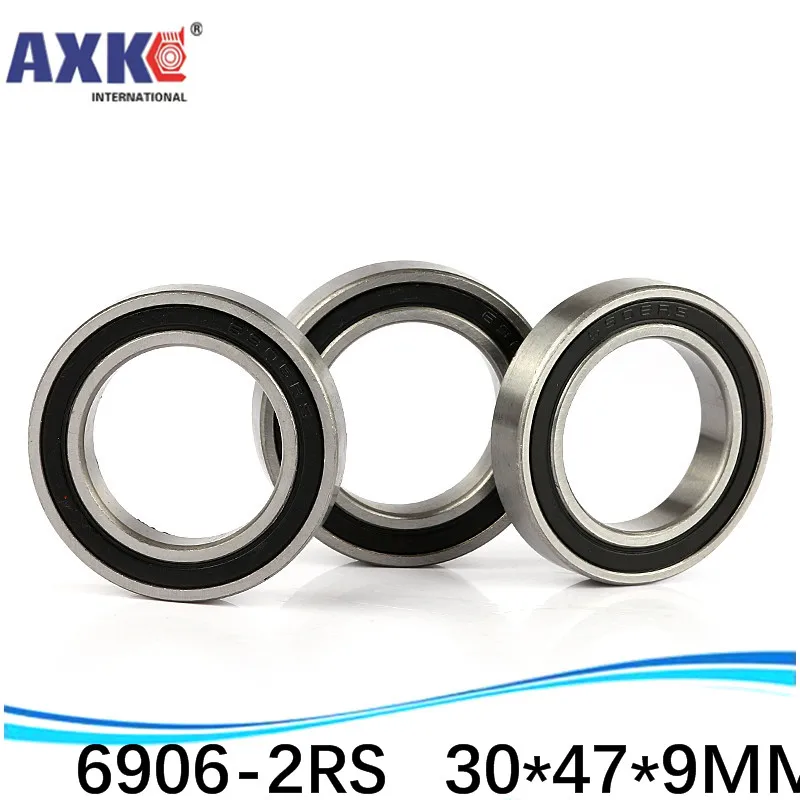 10pcs/lot High quality deep groove ball bearing 6906 2RS 6906-2RS 61906-2RS 6906RS 6906RZ 30*47*9 mm | Обустройство дома
