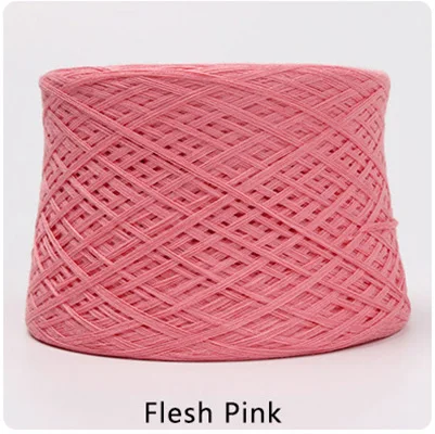 Flesh Pink Meetee, 1 шт. = 250 г, хлопок, пряжа для малышей, линия из хлопка и шерсти, ручное плетение, 8-share, синтез, молочная хлопковая Детская Пряжа, линия для свитера своими руками - Цвет: Flesh Pink