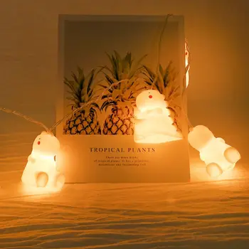 

10 LED Cute Dinosaur Decorative String Lights Litter Monster Lamp Kid's Room CHRISTMAS birthday party themed party showcase