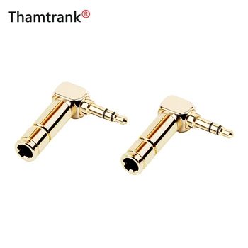 

10pcs Jack 3.5mm Right Angle Earphone plug 3Pole Gold-plated Wire Connector Fit for 6mm Cable DIY Play Aluminum alloy tube