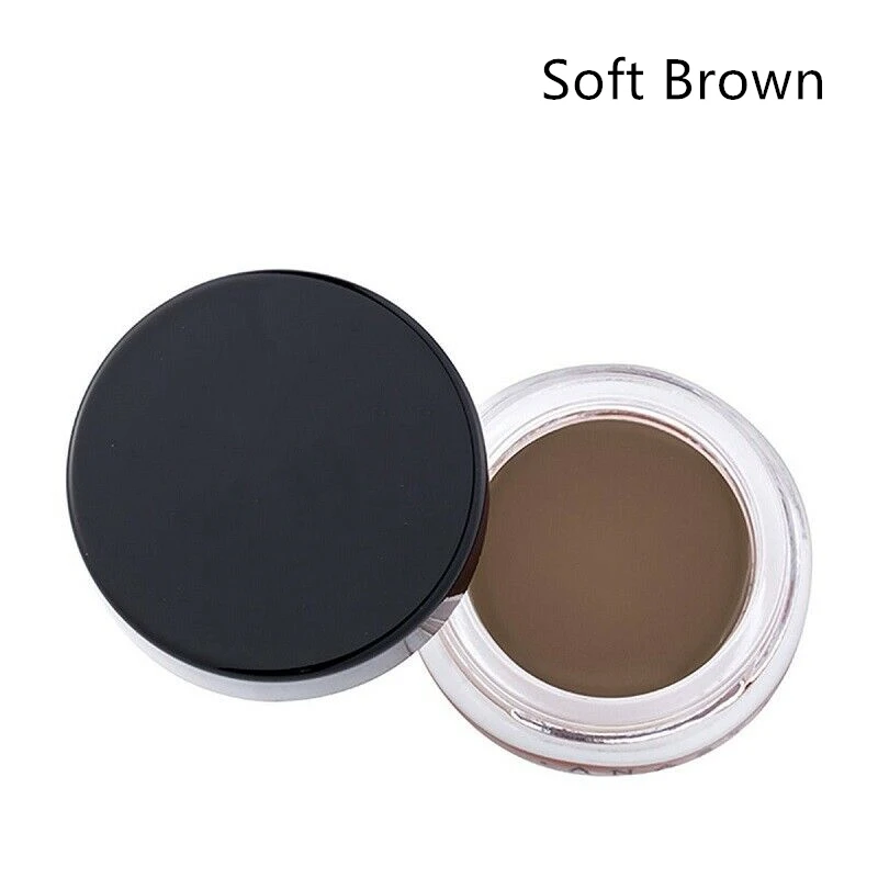 Soft Brown 11 цветов, водостойкая помада-гель для бровей, тинт для бровей, макияж, усилитель бровей, стойкий 3D натуральный крем для бровей - Цвет: Soft Brown