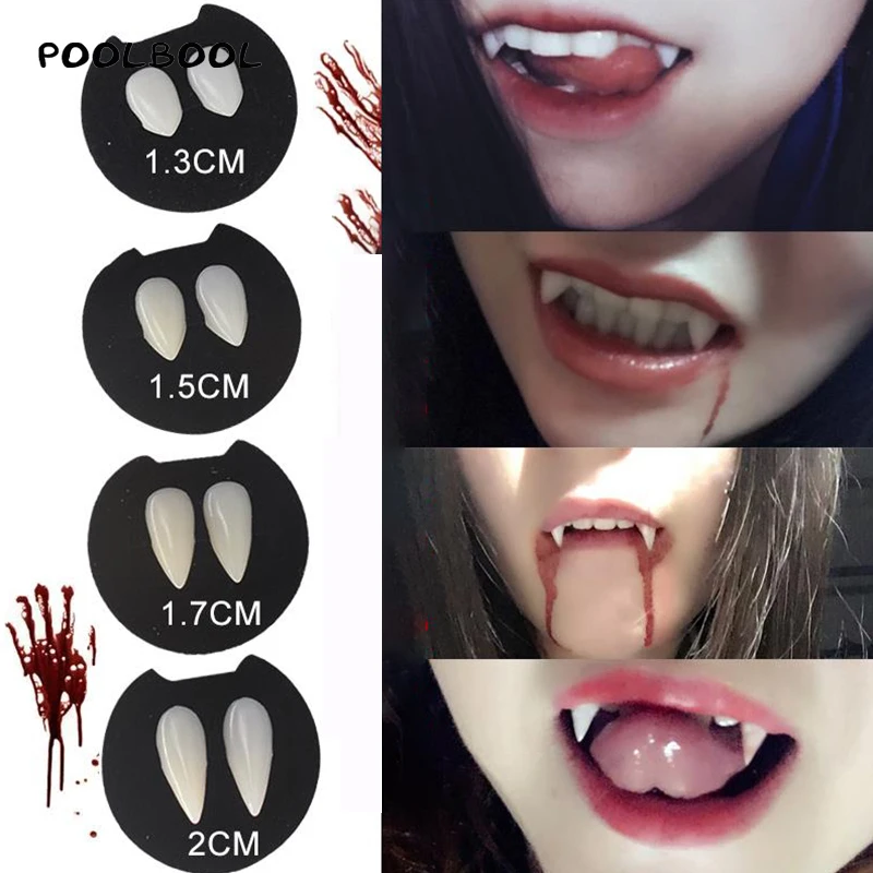 

Halloween Cosplay Dentures Zombie Vampire Teeth Ghost Devil Fangs Props Costume Party Plasma Cosplay Props Gothic Masquerade