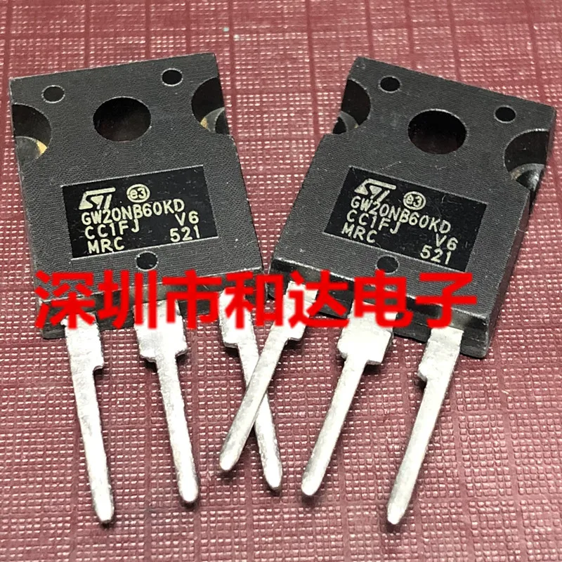 5 шт. GW20NB60KD STGW20NB60KD-247 600V 20A