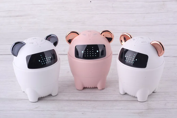 

New Bluetooth Smart Robot Speaker Q1 Mini Smart Robot Super Subwoofer Portable Bluetooth Speaker