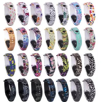 

200PCS Printed Patterns Strap For Xiaomi Mi Band 3 Smart Band Accessories For Xiaomi Miband 3 Smart Wristband Strap Spot goods
