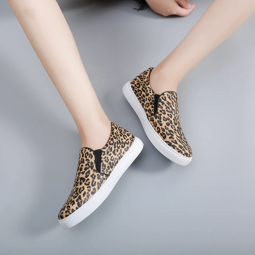 LAASIMI Women Loafers Instagram Leopard Fashion Shoes Woman Stylish Slip On Women Shoes Casual Ballet Flats Female Shoes