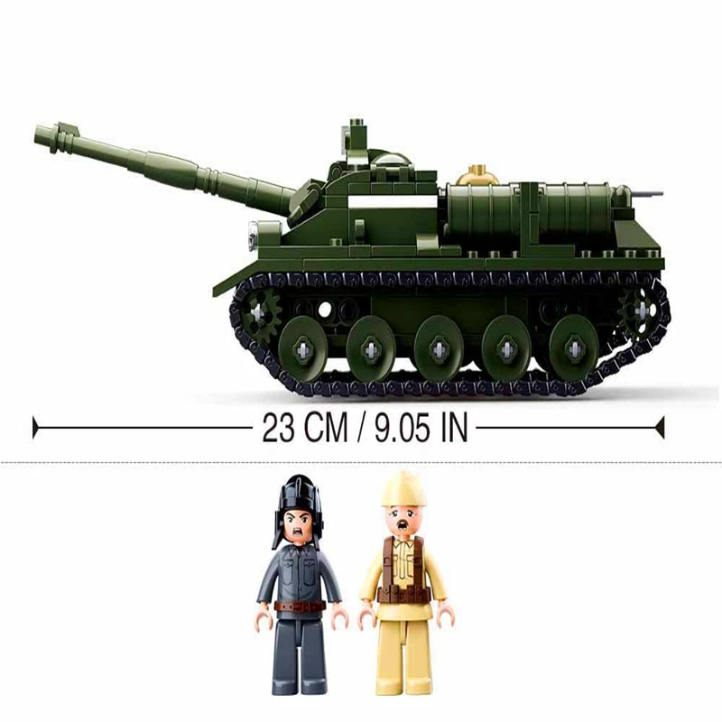 0687 338 шт. Детский конструктор танк|toys for|educational toys for childrentoys children |