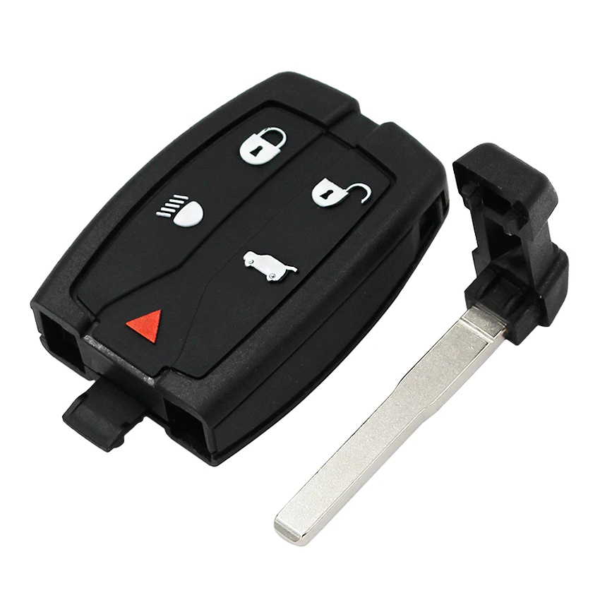 5 кнопок дистанционного управления Умный брелок 315/433MHz для Land Rover LR2 clicker NT8TX9+ неразрезанный маленький ключ