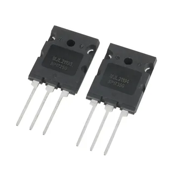

4pcs/lot 2Pairs MJL21193 MJL21194 TO-3PL Power amplifier tube New original