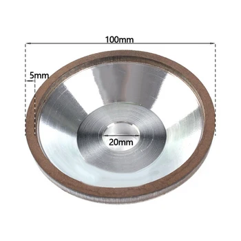 

4 Inch Diamond Grinding Wheel Cutting Disc For Milling Cutter Sharpener Grinder