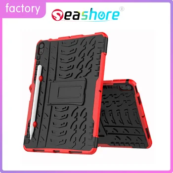 

Dazzle Pattern Tablet PC Protective Cover For Apple iPad Air (2020) TPU+PC Foldable Bracket Case,Drop Protection Book