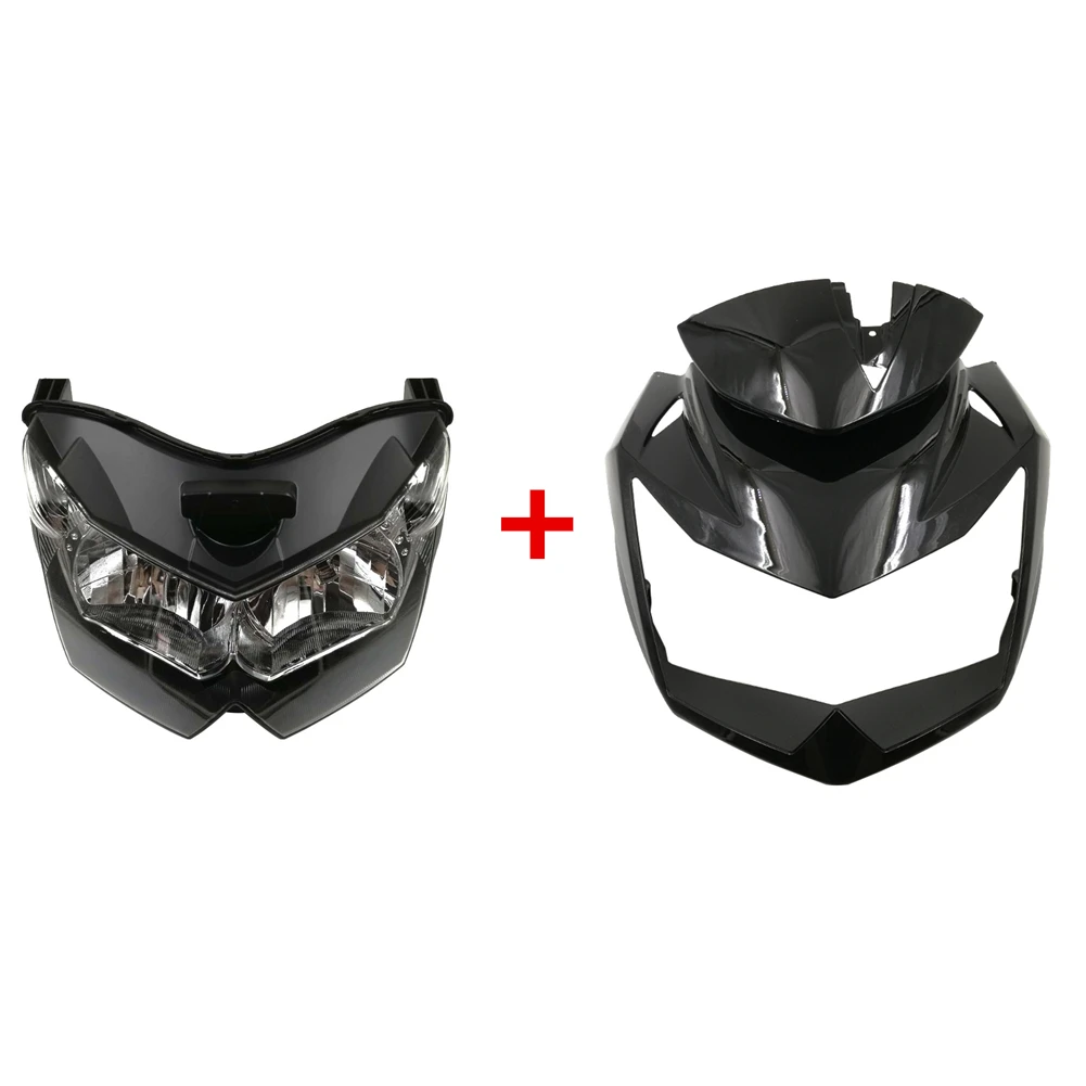 Для Kawasaki Z1000 Z750 2007-2009 мотоцикл передняя фара и обтекатель полное освещение полный комплект фар