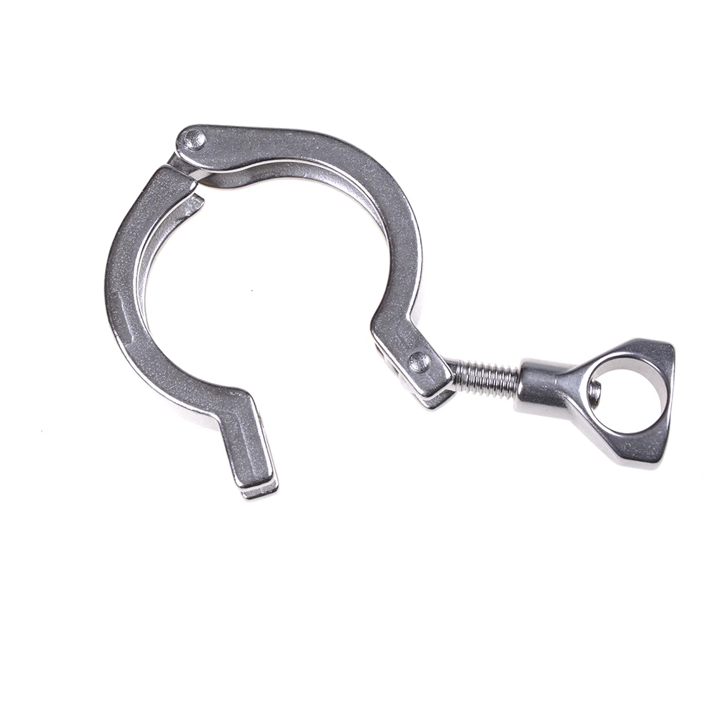 Stainless Steel 1.5" Heavy Duty Sanitary Clamp 304    Clover Sanitary Fitting for home Brewing