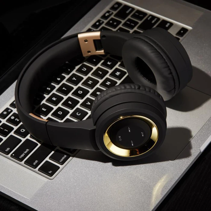 Беспроводной Bluetooth гарнитура на головке складной Шум шумоподавления за ухо ND998