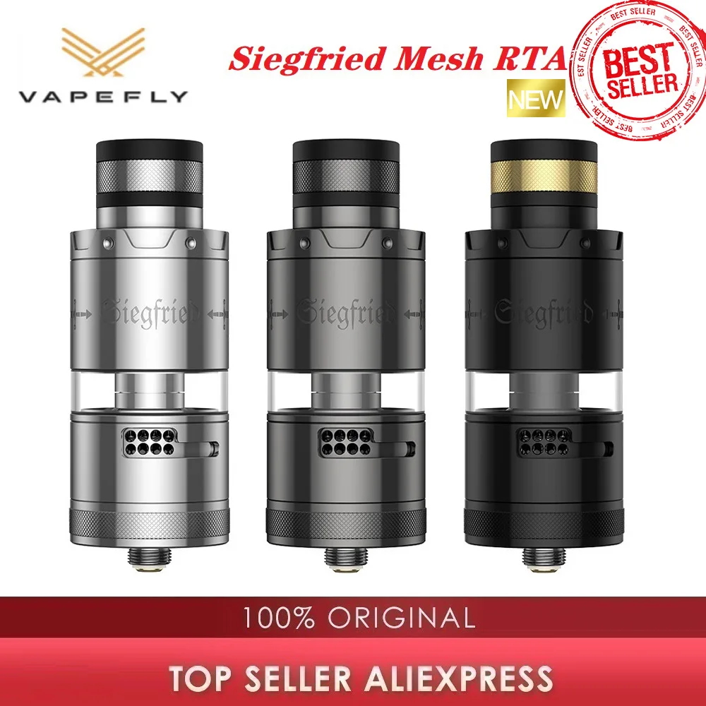 Оригинальный испаритель для электронной сигареты Vapefly siegжареный сетчатый с