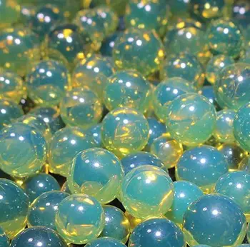 

Natural Mexico Blue Amber 33Beads Bracelet Rosaries For Prayer 14mm Certificated Amber Customized