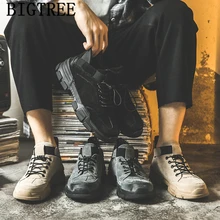 Ботинки в байкерском стиле; ботильоны; Мужская зимняя обувь; мужские ботинки-дезерты; зимняя обувь для мужчин; zapatos de hombre chaussure homme buty meskie;