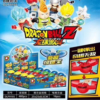 

8pcs Legoinglys Dragon Ball Zetto Figures Building Blocks Vegeta Goku The First Budokan In The World Ball Building Blocks Gift