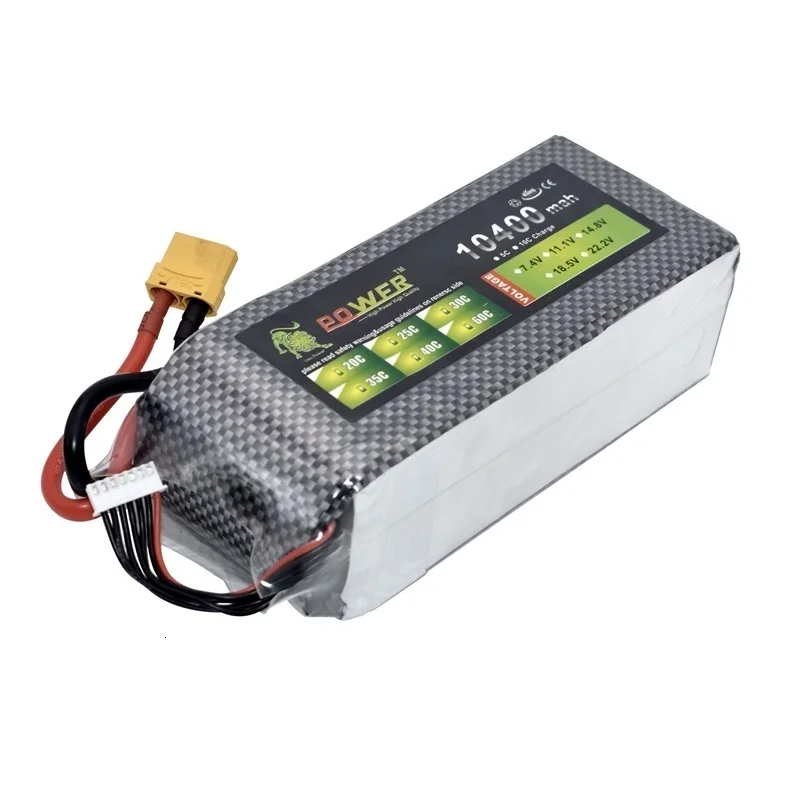 Предотвращение столкновений 2s 3s 4S 6s 10400mah MAX 60C 7,4 v 11,1 v 14,8 v 22,2 v перезаряжаемый аккумулятор для радиоуправляемых автомобилей, лодок, дронов, запасные части