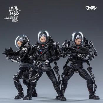 

JOYTOY 1/18 3 Piece Action Figures Movie Wandering Earth Collectible Model Toy Military Gift(3PCS/Set)