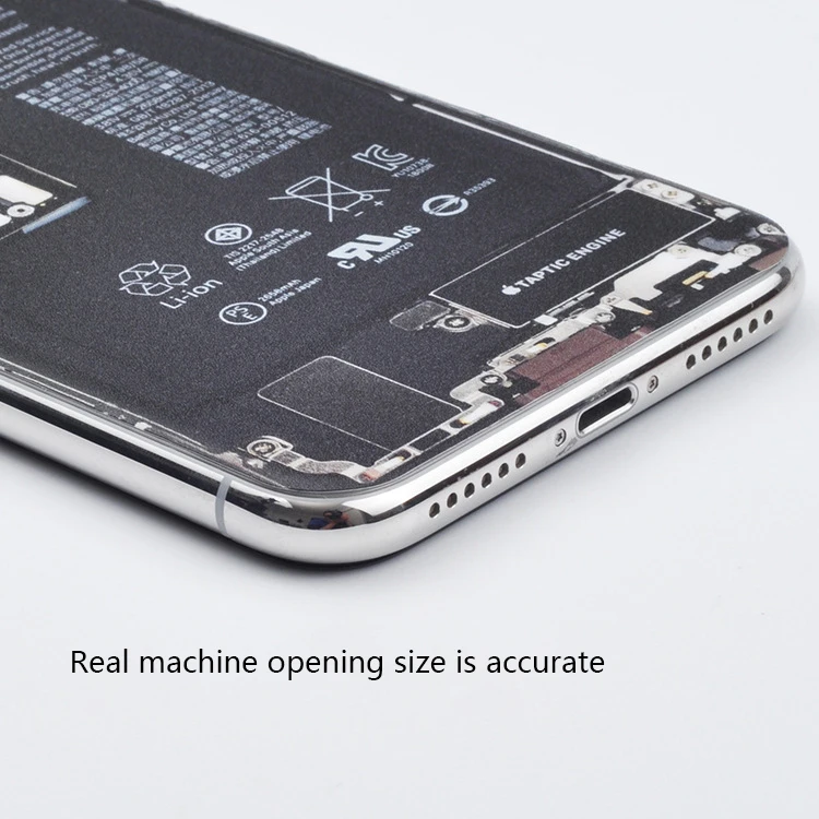 Новейшая имитация ремонта телефона наклейки для iPhone 11 11Pro Max пленка ПВХ наклейка для iPhone X Xr Xs Max прочный клей оболочки тела
