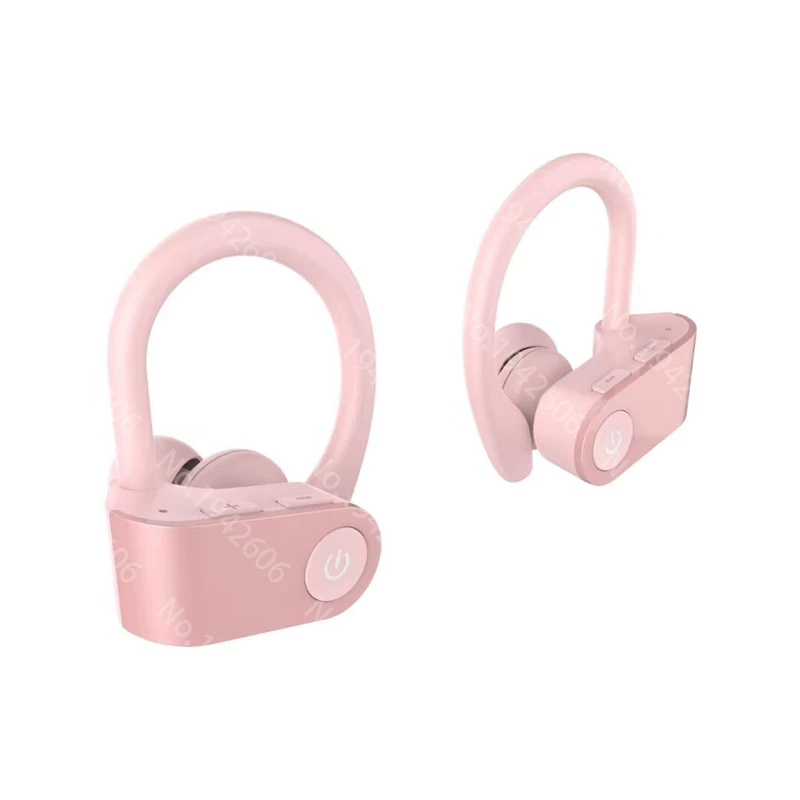 pink TWS03 TWS 5,0 беспроводные Bluetooth наушники Hi-Fi стерео беспроводные наушники Спортивная гарнитура с зарядным устройством для телефона ecouteur sans fil bluetooth auriculares bluetooth fone de ouvido headphone - Цвет: pink