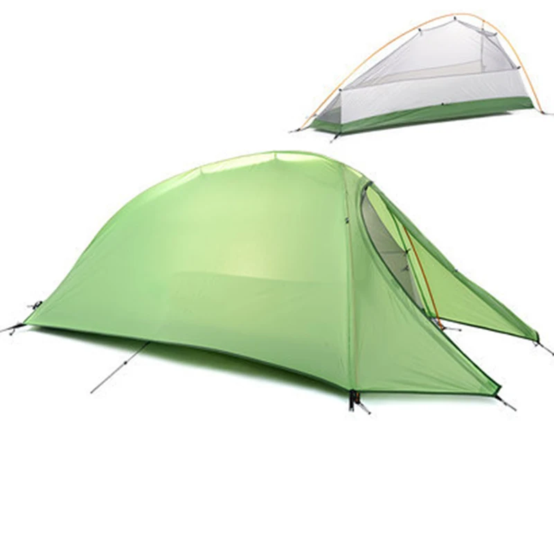 

NEW Ultralight Camping Tent Single Person Waterproof Outdoor Hiking Backpacking Tent