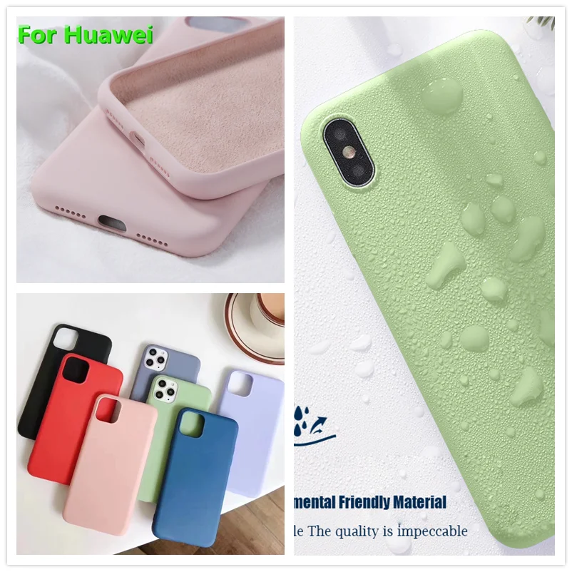 Чехол для телефона силиконовый Huawei P20 Lite/P Smart 2019/P30 Pro/Mate 20/8X/Nova 3i/9 Lite/10/20 Pro/Y5/Y9 |