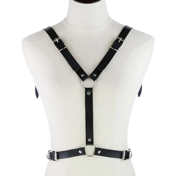 

Wings Leather Harness Bandage Halterneck Beach Collar Gothic Waist Shoulder Necklaces Sexy Statement Party Jewelry Gifts