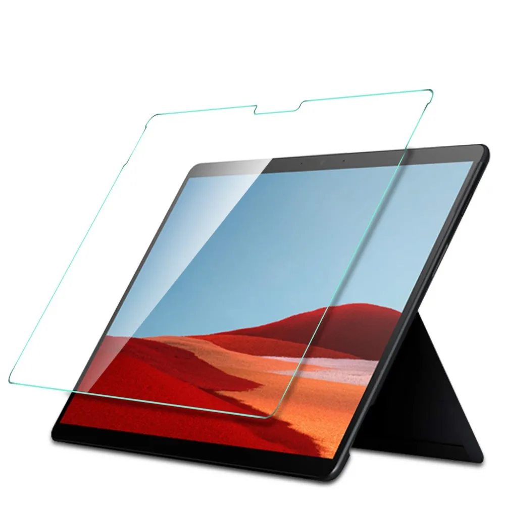 Защитное стекло/плёнка (переднее) 0.3мм для Microsoft Surface Pro X | Мобильные телефоны и