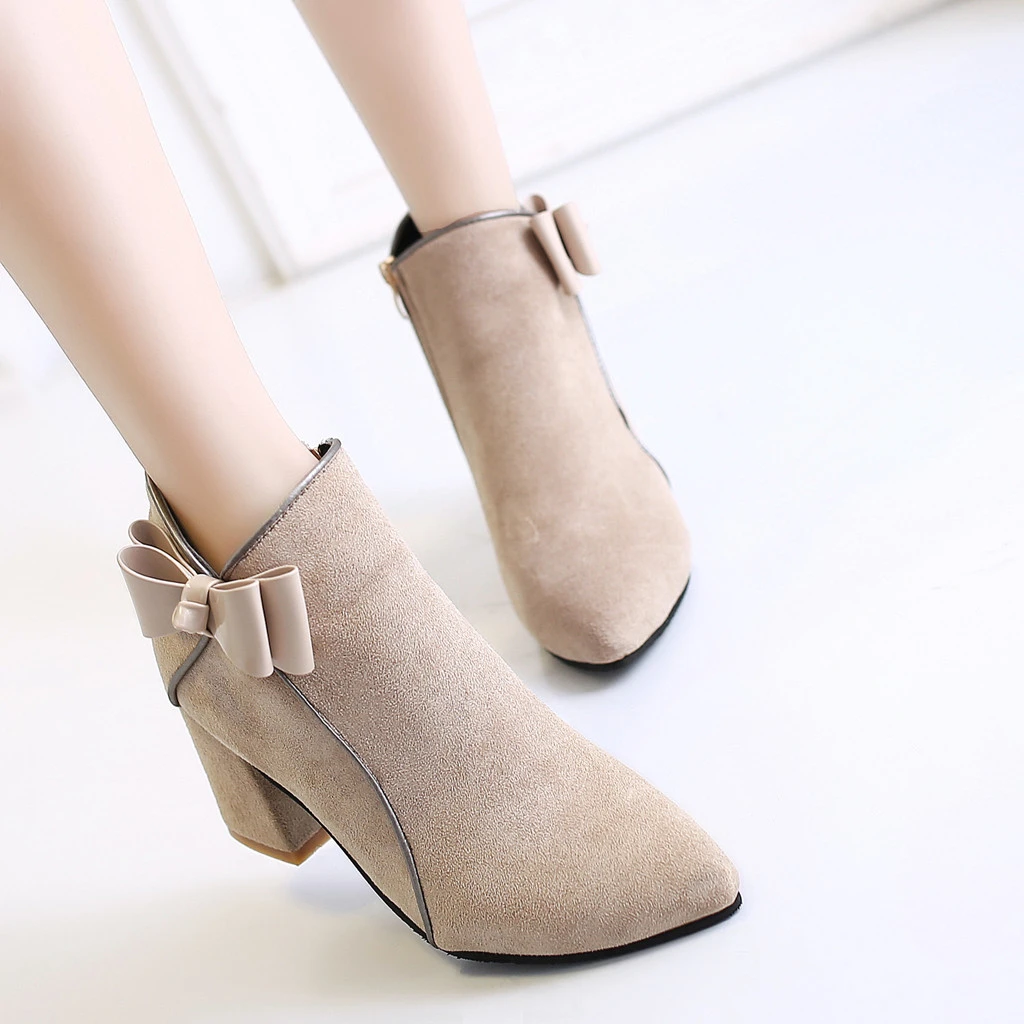 flat biker ankle boots