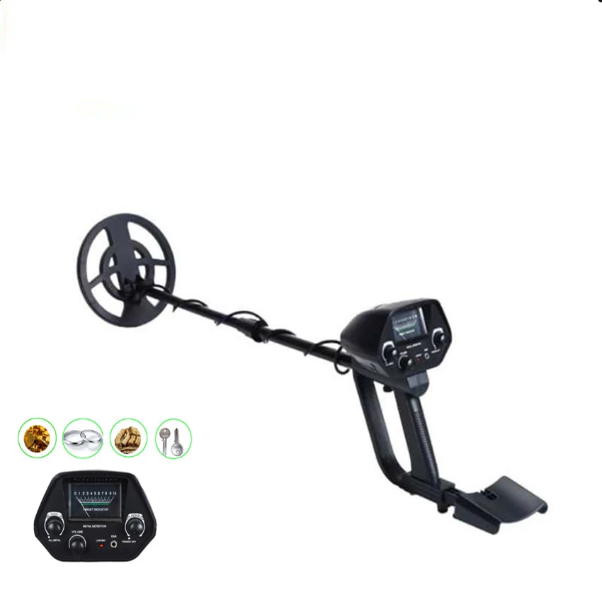 Новый черный md-4080 подземный металлоискатель искатель сокровищ для исследования