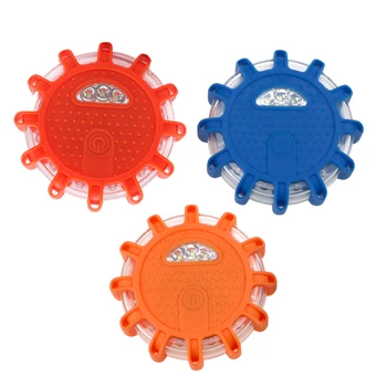 

Geoeon Multi-function Emergency Safety Flare Red Road Flare Magnet Flashing Warning Night Lights Roadside Beacon D517