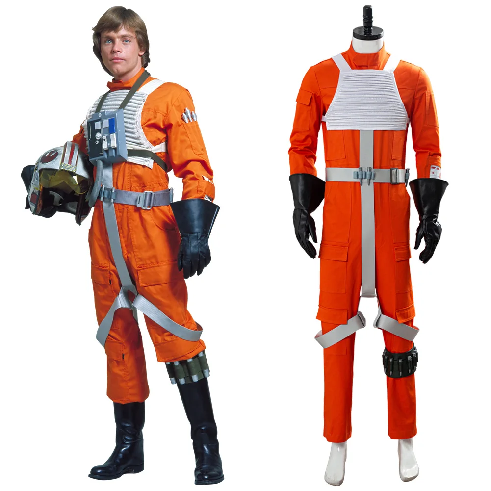 

Star Cosplay Wars X-WING Rebel Pilot Jumpsuit Uniform Cosplay Costume Halloween Carnival