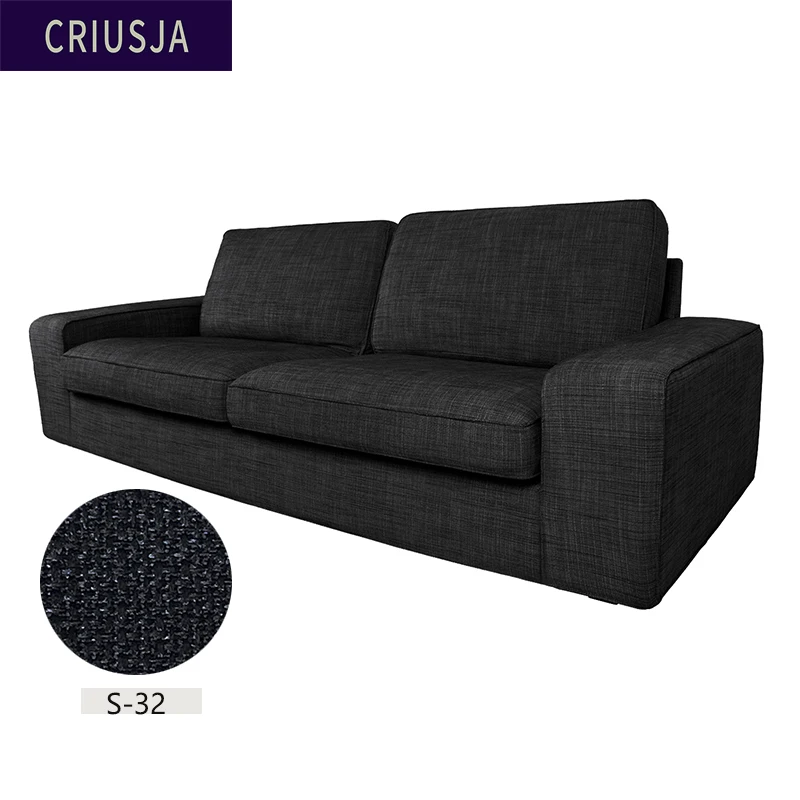 KIVIK Fundas protectoras para sofá de 2/3 plazas, cubierta antigatos