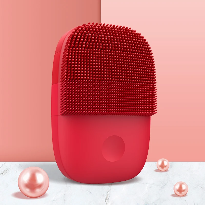 Upgrade Brush InFace Wholesale Facial Cleaning Brush Dropshipping Deep Cleansing Face Waterproof Silicone Electric Sonic Xiaomi Cleanser - Цвет: Upgrade Brush