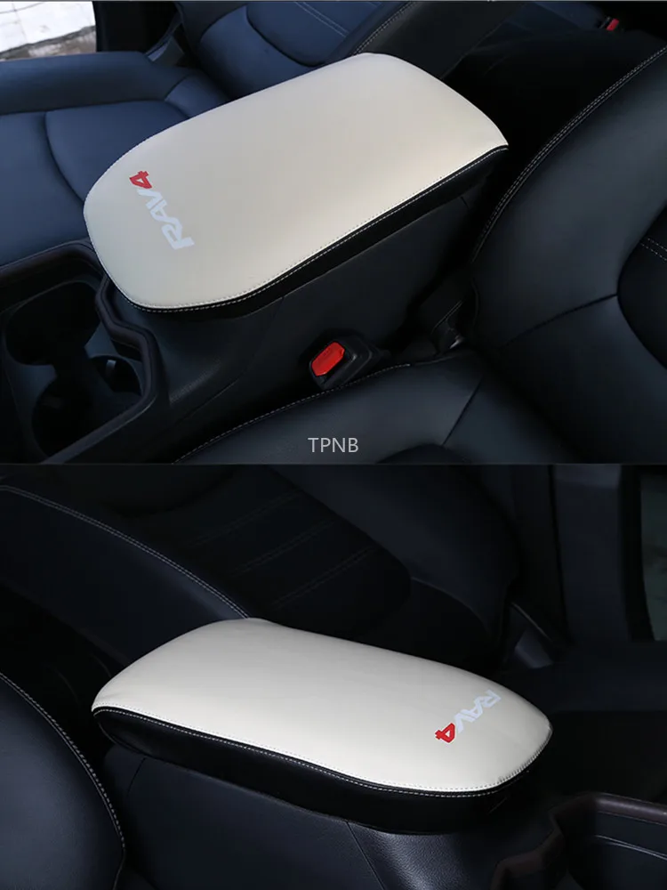 Toyota RAV4 XA50 Genuine Leather Armrest Box Cover Accessories