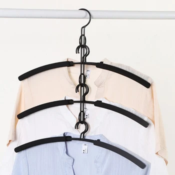 

2 pcs/lot Multi-layer Magic Hanger Muntifunctional Clothes Hangers Perfect for Shirts Dress Blouse Gallus Sweaters Bra