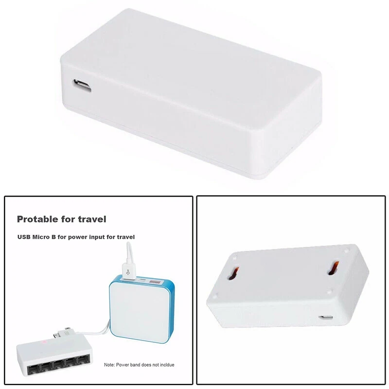 5 Порты мини Ethernet RJ45 10/100 Мбит/с сетевой коммутатор концентратор Портативный