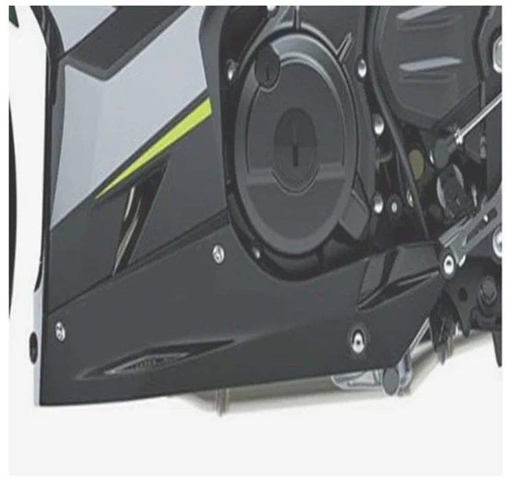Подходит для Kawasaki Ninja400 EX400 нижний обтекатель из углеродного волокна краска Нижняя боковая панель Ninja400