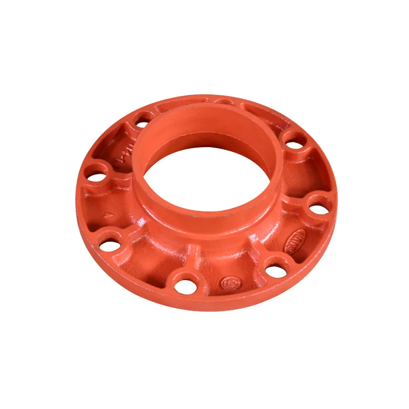 

Manufacturers Direct Selling Groove Pipe Fitting Groove Conversion Flange Silk to Receive Flange Short Tube Firefighting Enginee