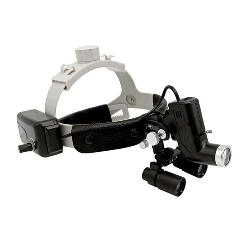 5w Led Medical Headlight Surgical Headlamp Illuminator 4/5/6x Binocular ...