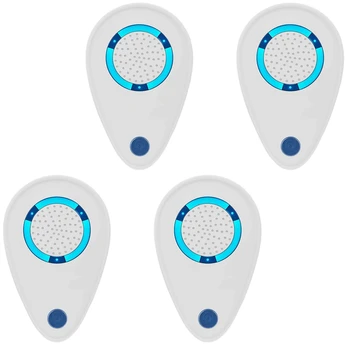 

4 PCS Pest Control Ultrasonic Repellent, Electronic Repellant - Bug Repellent for Ant, Mosquito, Mice US Plug